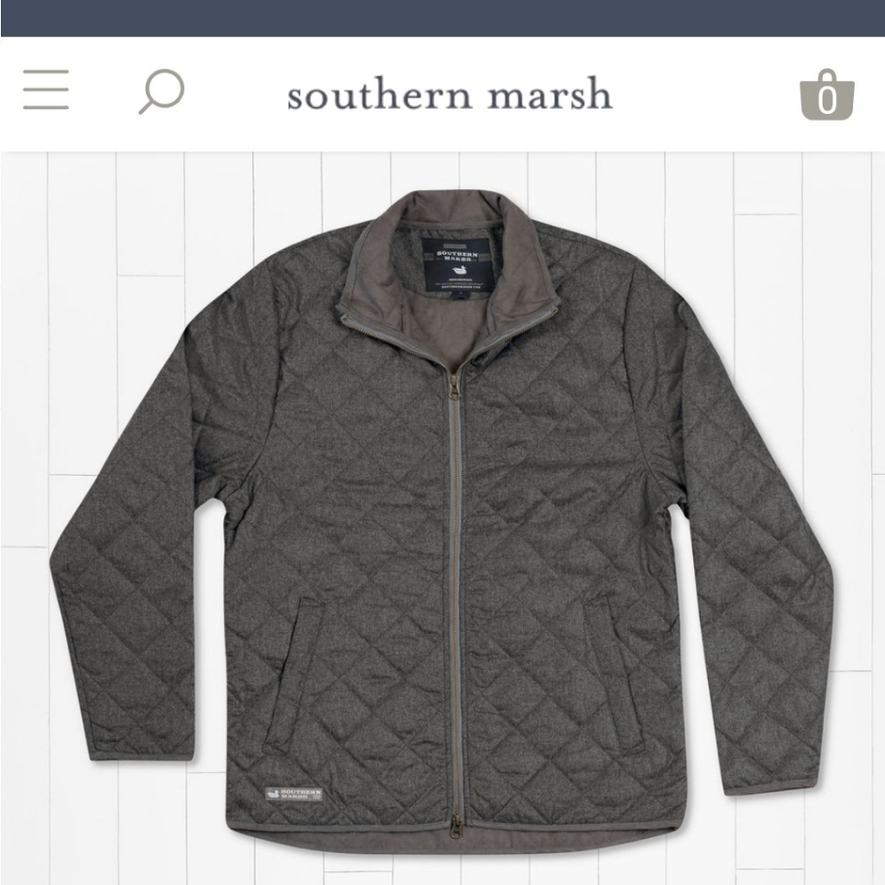 Southern Marsh quilted jacket large